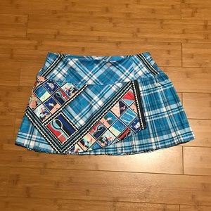 Lucky In Love Women's Long Post It Pleated skirt